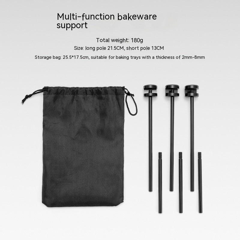 Portable Aluminum Alloy Baking Tray for Gas Stove